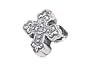 Zable(tm) Sterling Silver Cross, Fancy Bead / Charm