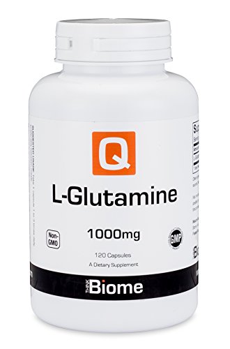 ThinkBiome L-Glutamine Free Form 1000mg 120 capsules, Supports Gastrointestinal Health and Muscle Mass, ThinkBiome L-Glutamine Free Form 1000mg 120 capsules, Supports Gastrointestinal Health and Muscle Mass,