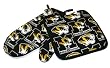 Mizzou University of Missouri Logo Tigers Oven Mitt Potholder Set for Kitchen Tailgating Barbecue or Outdoor Cooking POT HOLDER SET GIFT IDEA