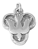 Sterling Silver Confirmation Charm by Bob Siemon