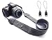 WANBY Camera Strap Black Canvas Neck Shoulder Strap with Quick Release Buckles for DSLR SLR