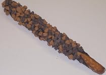 Scott's Cakes Dark Chocolate Covered Pretzel Rod with Chocolate Chips & Peanut Butter Chips