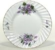 Dessert Plate 8" Diameter Violet Decor Each