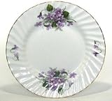 Dessert Plate 8" Diameter Violet Decor Each