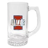 Illinois Fighting Illini Sport Tankard Glass