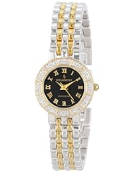 Peugeot Womens 784TT Two-Tone 1/10 carat Genuine Diamond Bracelet Watch