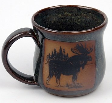 Standing Moose Mug