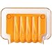 Better Living Products 13302 The Trickle Soap/Sponge Tray, Orange