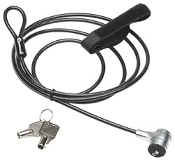 Fellowes 5MM Key Cable Lock Anti-Theft Device for Notebook Computers