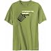 T-Shirt Mens Olive Green " If Herbal Tea hinders your studies, drop them " Drinks Large