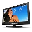 Electrohome E19LED100 19 inch Slim LED 720p HDTV with Digital ATSC Tuner, USB, 2 HDMI Inputs, Headphone Output, Energy Star and Brushed Finish Frame