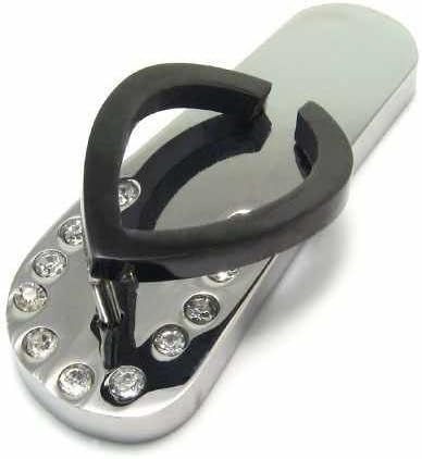 MyTime Jew Slippers Sock Babouche Pendant 316L Stainless Steel Necklace Mens 16473