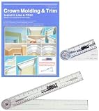 Pkg. #9 - Crown Molding & Trim Installation Kit (Book, 7" and 18" True Angle Tool)