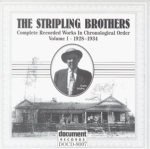 CD-Charts  Music : Stripling Brothers Vol.1 1928-1934