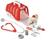 Klein - 4831 - Jeu d'imitation - Mallette Vétérinaire avec Accessoires et Chien en Peluche