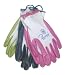 12 each: Burpee Nitrile Coat Garden Gloves (1651-01)