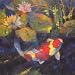 Water Garden I, Art Poster by Ostlund