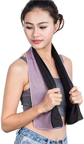 Breathable Mesh Yoga Towels Cooling Towel for Camping Hiking Gym