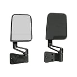 Jeep Wrangler Dual Focal Point Mirror Kit 1987-02 Black
