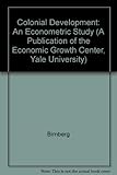 Colonial development : an econometric study