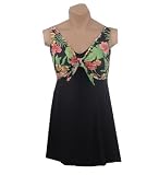 It Figures! Slender Thighs Collection Tropical Tie Swimdress Swimsuit RETAIL VALUE $118