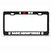 Dandie Dinmont Terrier Paw Love Heart Pet Dog License Plate Frame Tag Holder