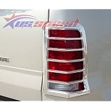 2002-06 Cadillac Escalade Chrome Tail Light Covers 2PC by CWZ