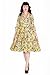Lindy Bop Women's 'Vivi' Vintage 1950's Style Floral Print Dress