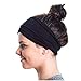 Red Dust Active Sports Headbands – Black Breathable Bamboo Exercise Bandanas for Workouts, Yoga, Running, Travel and Hiking. Soft Moisture Wicking Boho Sweatband and Hair Accessories for Women.