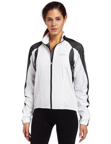 Gore Bike Wear Women's Xenon AS Lady Jacket (White/Black, Medium)