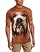 The Mountain Men's Bulldog Face T-shirt