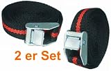 Produkt-Bild: MASTERP Spanngurt Set (mit Feststellspanner, Zurrgurt, klein + leicht, 2Stk.)