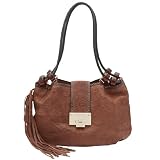 Jimmy Choo Brown Leather Large Robin Handbag ROBIN-LBR