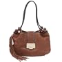 Jimmy Choo Brown Leather Large Robin Handbag ROBIN-LBR