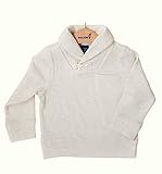 baby Gap（ベビーギャップ） リブショール コットン スウェットシャツ 長袖 (95（2-3歳/体重13-15kg）, オフホワイト)