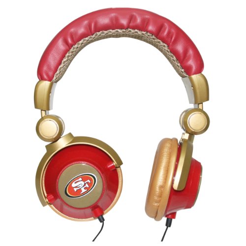 iHip NFL San Francisco 49'ers Team Logo DJ Headphone