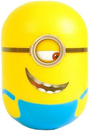 Cute Plastic Minions Lighting Controller Wall Post Lamp Colorful LED Night Light