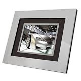 TAO 8-Inch 256MB Double-Matted Modern Digital Frame (Polished Silver)