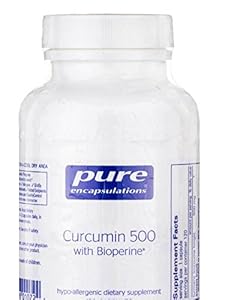 Pure Encapsulations - Curcumin 500 with Bioperine - Antioxidants for the Maintenance of Good Health - 60 Capsules