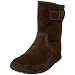 FitFlop Women's FF Superboot Short Toning Ankle Boot,Chocolate,7 M US