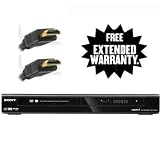 Sony RDR-GX360 1080p Tunerless DVD Recorder W/ A 1-Year Extended Warranty Service Plan & High Speed HDMI Cable (2 meters)