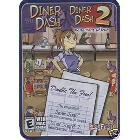 Click here to buy Diner Dash 1 and 2 In Metal Collector's Tin Vista OSX Compatable I II .