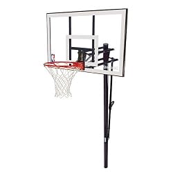 Spalding 88307H In-Ground Basketball System with 52-Inch Polycarbonate Backboard