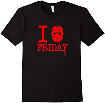 Men's I love Friday's - Friday the 13th shirts 2XL Black