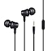 Xcords(TM) Premium Earphones/Earbuds/Headphones with Remote Control and Mic for iPhone SE,iPhone 6/6s/6 Plus/6s Plus/ 5/5c/5s, iPad/iPod(Black)