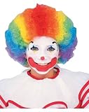Multi Color Clown Wig Child