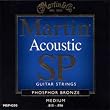 Martin MSP4200 SP Phosphor Bronze Acoustic Guitar Strings, Medium