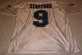 Matthew Stafford Autographed White Detroit Lions Jersey, Georgia Bulldogs