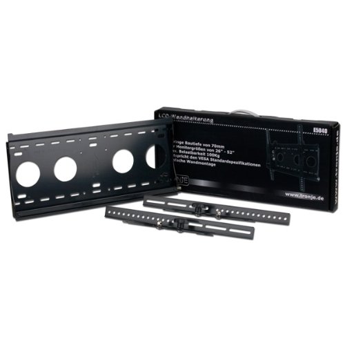Tronje E5040 Wandhalterung für LCD/TFT-Bildschirmen 66 cm (26 Zoll) bis 132 cm (52 Zoll) schwarz
