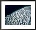 Aerial View of Dunes on Lagoon Shore, Scammons Lagoon, Baja California Sur, Mexico Framed Art Poster Print by Jim Wark, 22x18